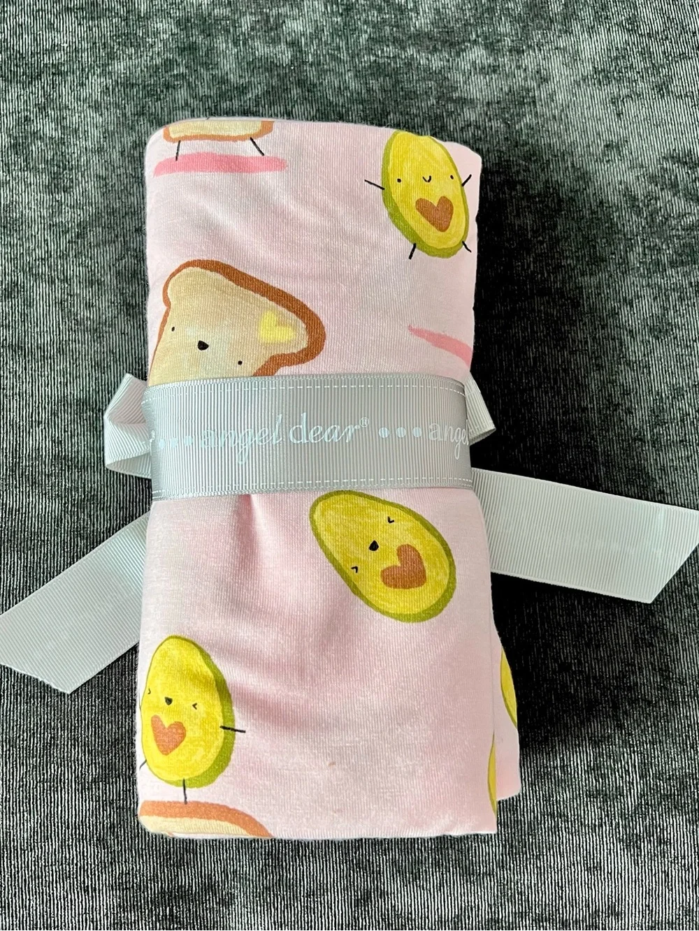 NWT Angel Dear Bamboo Avocado Toast Swaddle